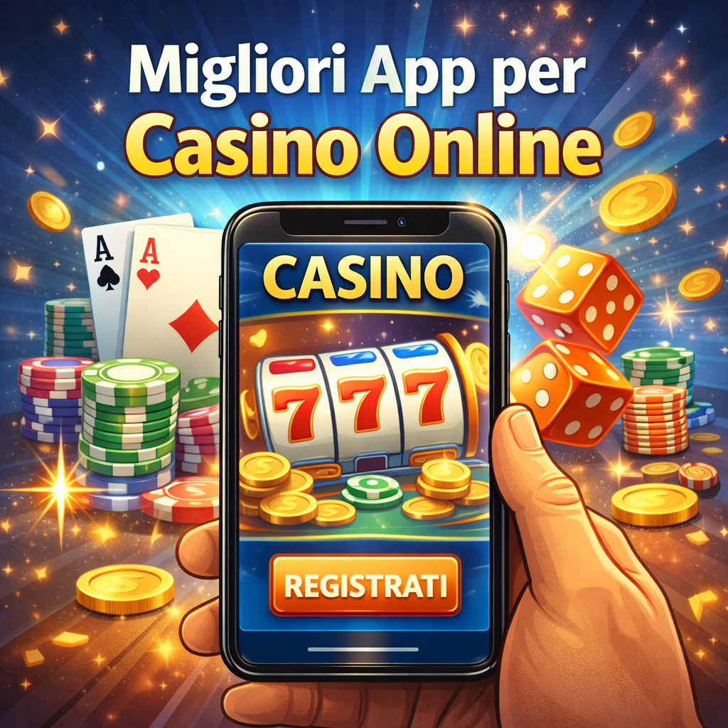 Migliori App Casinò Online: Slot e Giochi con Soldi Veri